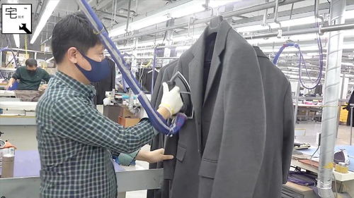 男士長外套生產加工全流程 韓國服裝加工廠的精密制造實錄